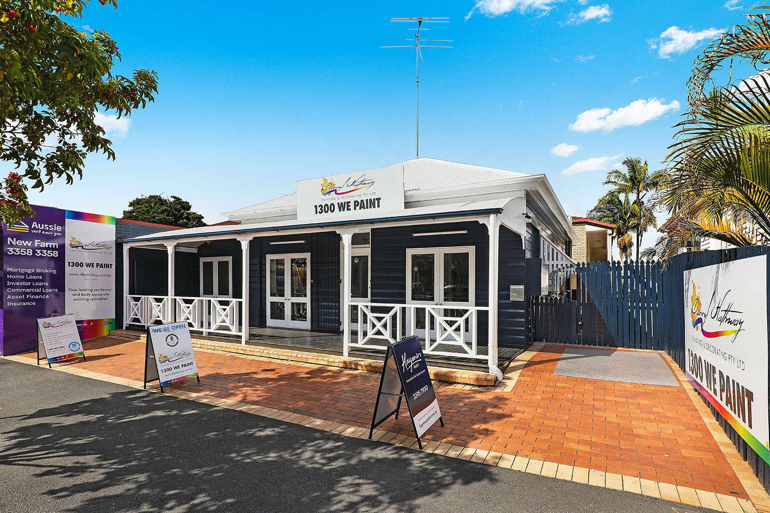 Period home exterior painting in Kew